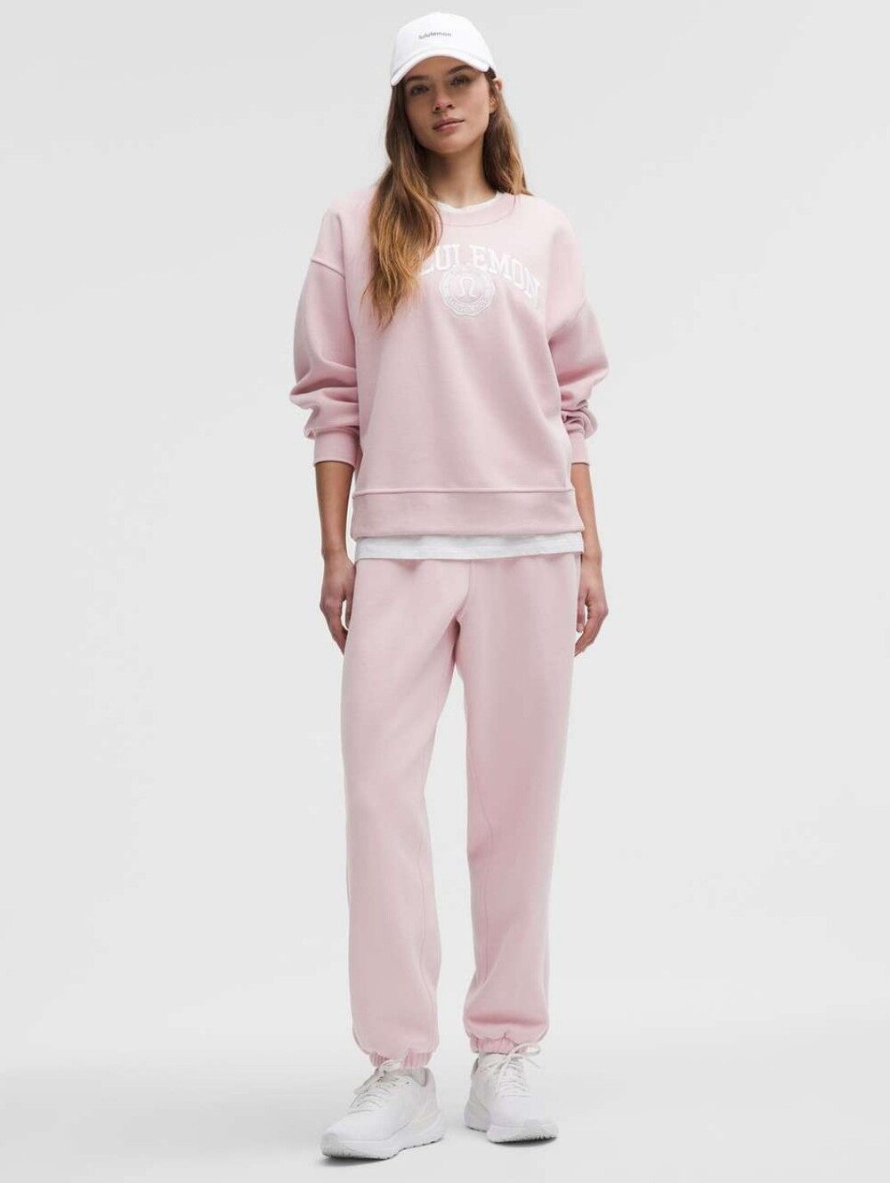 Lululemon | Scuba Mid-Rise Oversized Jogger In Pink Haze, Regular Length | Sz M